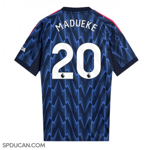 Muški Nogometni Dres Arsenal Noni Madueke #20 Gostujuci 2025-26 Kratak Rukav